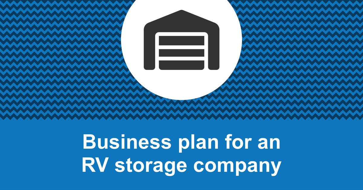 rv storage facility business plan