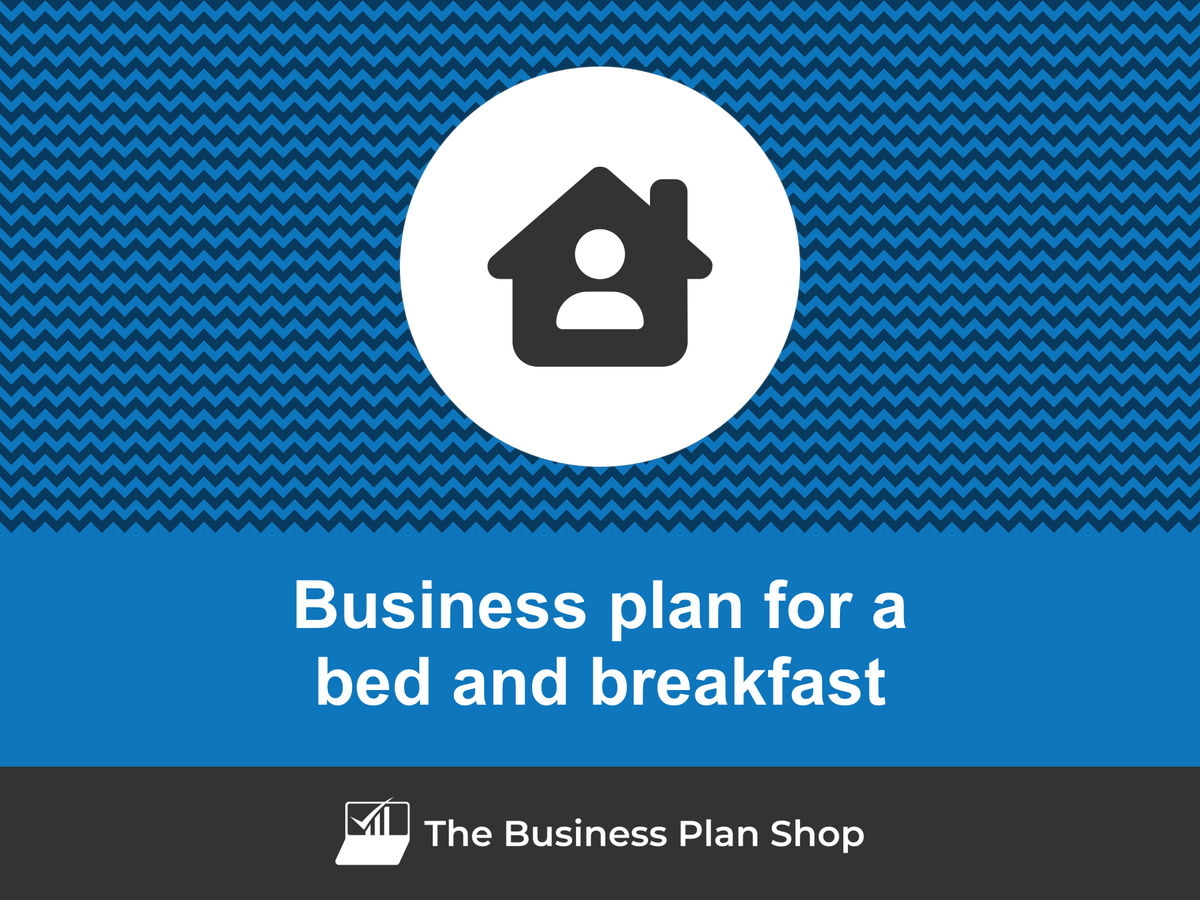 bed and breakfast business plan cover page