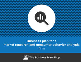 How to write a business plan for a market research firm?