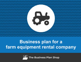 business plan for new equipment