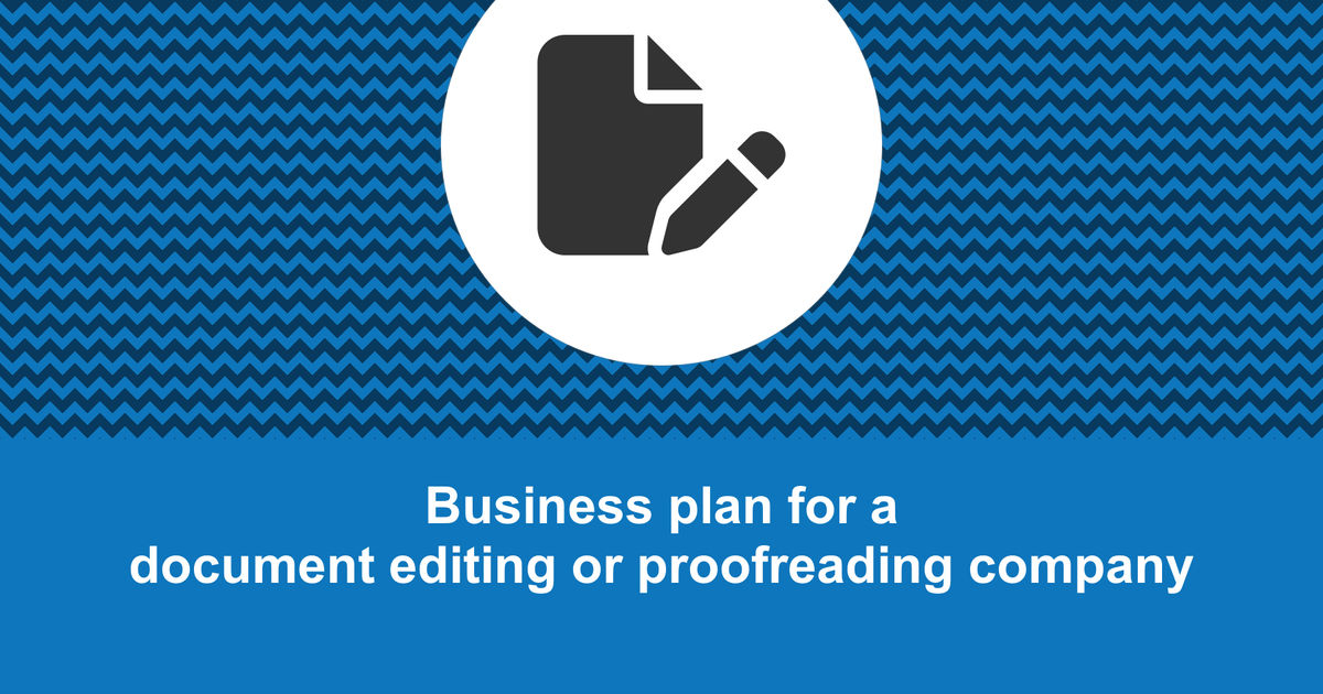 editing for business plan