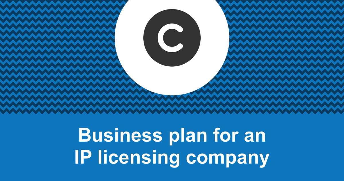 intellectual property special permits in business plan example