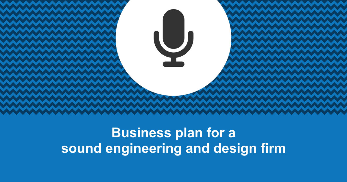 audio engineering business plan