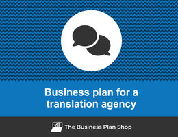 How to write a business plan for a translation agency?