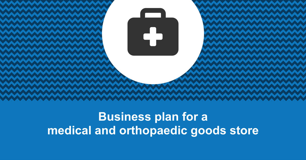 business plan for medical store