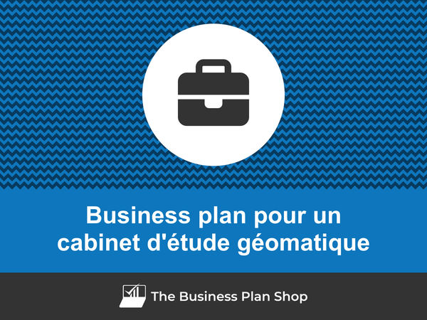business plan cabinet d'étude géomatique