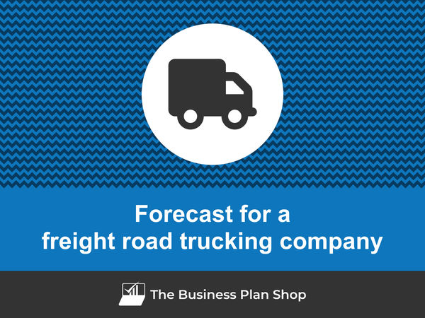 freight road trucking company financial forecast