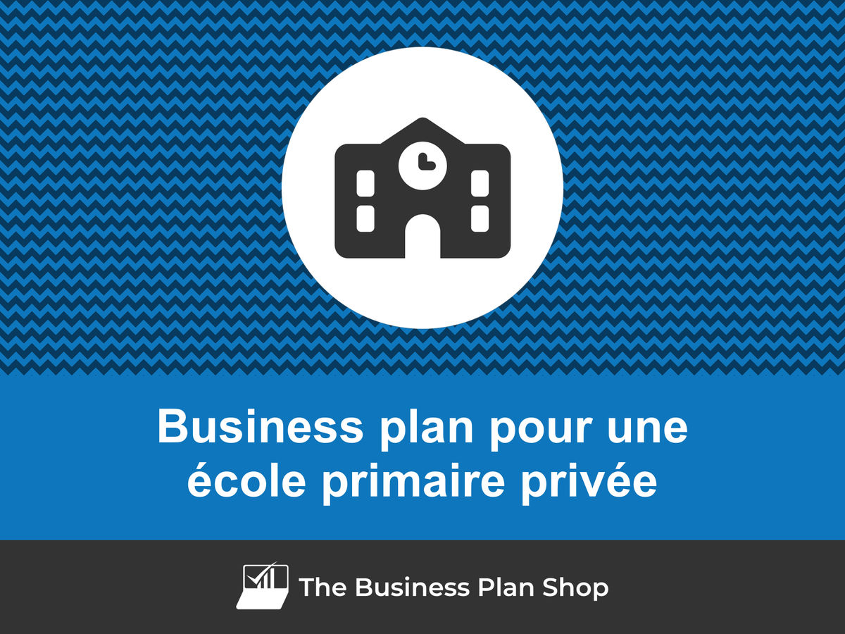 modele business plan ecole