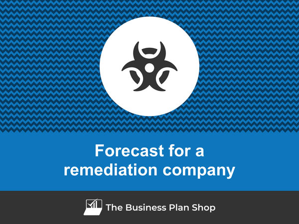 remediation company financial projections