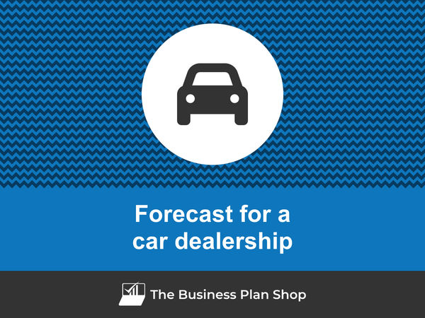car dealership financial projections
