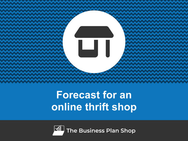 online thrift shop financial projections