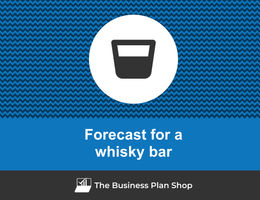 Financial forecast for a whisky bar
