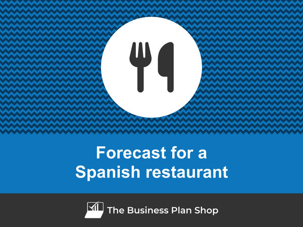 Spanish restaurant financial forecast
