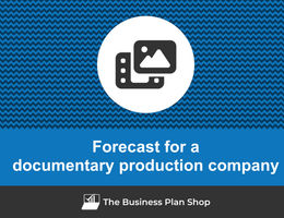 How to create projected financials for a documentary production company?