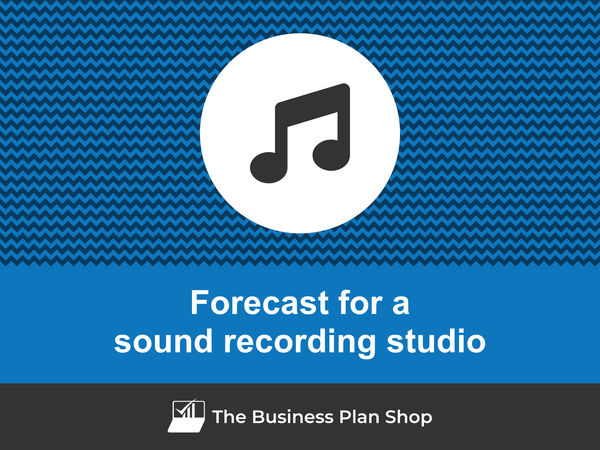 sound recording studio financial forecast