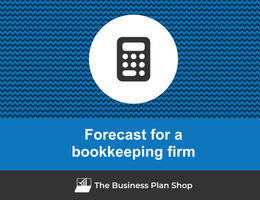 Financial forecast for a bookkeeping firm