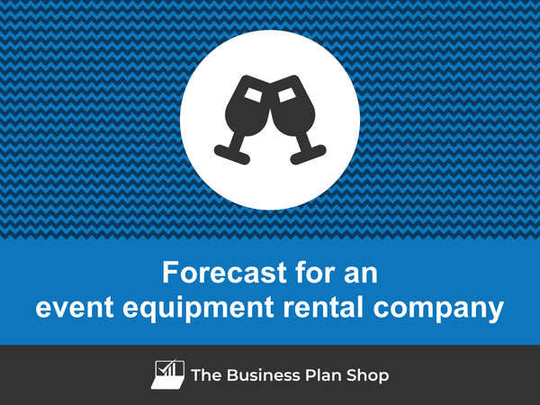 event equipment rental company financial forecast