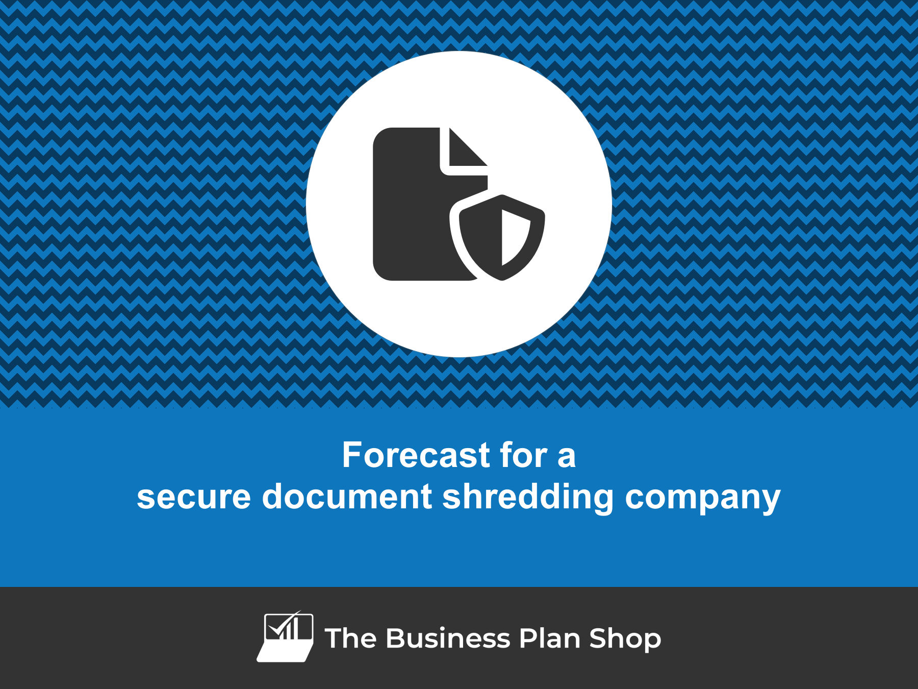 How to create a secure document shredding company financial forecast?