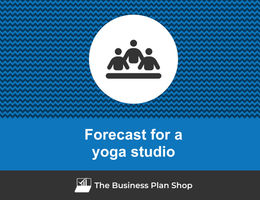 Financial forecast for a yoga studio