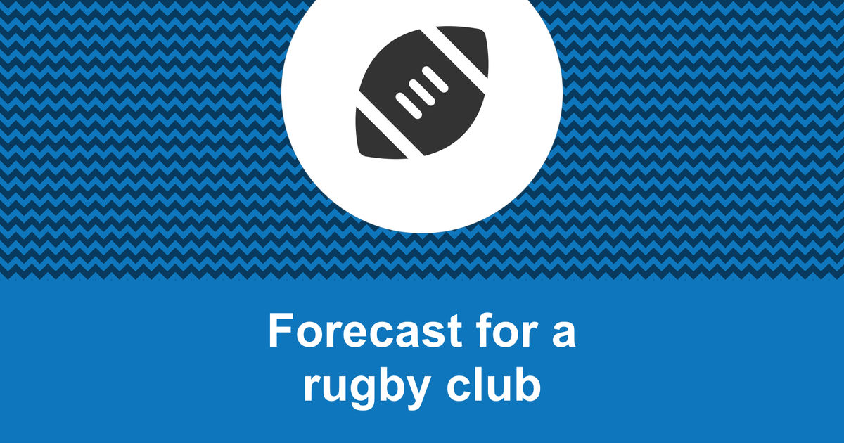 How to create a rugby club financial forecast?
