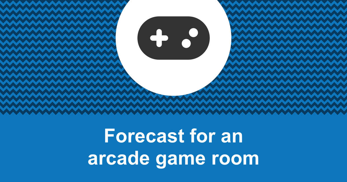How to create an arcade game room financial forecast?