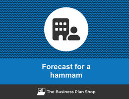 How to create projected financials for a hammam?