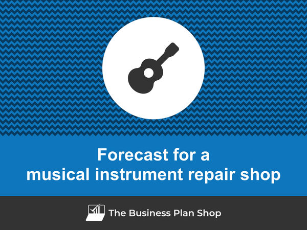 musical instrument repair shop financial projections