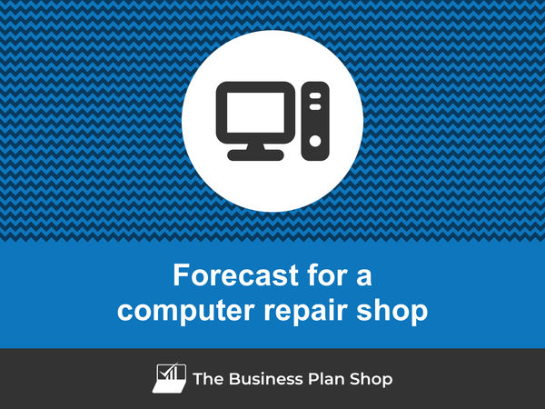 computer repair shop financial projections