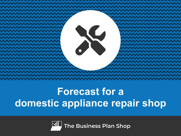 domestic appliance repair shop financial forecast