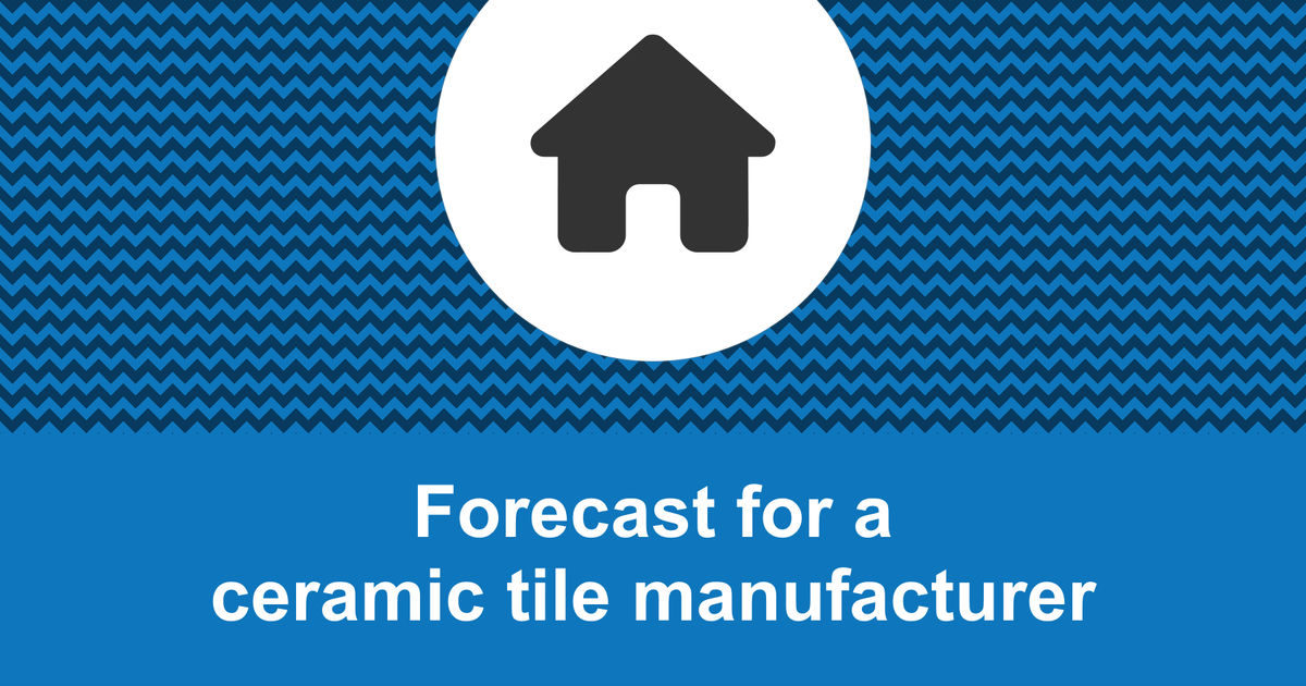 How to create a ceramic tile manufacturer financial forecast?