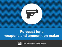 Financial forecast for a weapons and ammunition maker