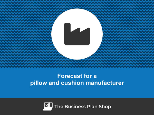 pillow and cushion manufacturing business financial forecast