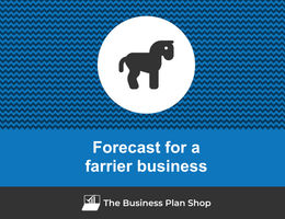 Financial forecast for a farrier business