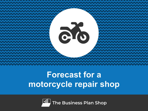 motorcycle repair shop financial forecast