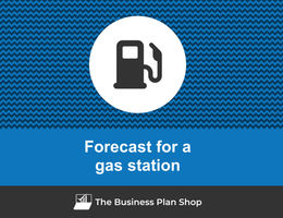Financial forecast for a gas station