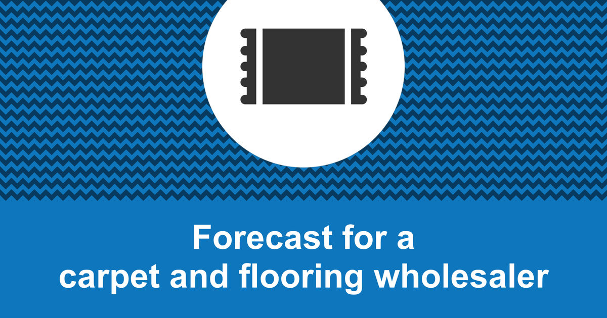 How to create a carpet and flooring wholesaler financial forecast?