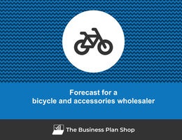 Financial forecast for a bicycle and accessories wholesaler