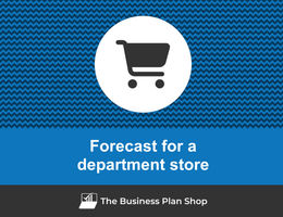 Financial forecast for a department store