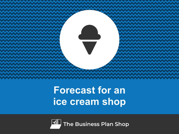ice cream shop financial forecast