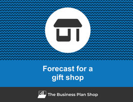 Financial forecast for a gift shop