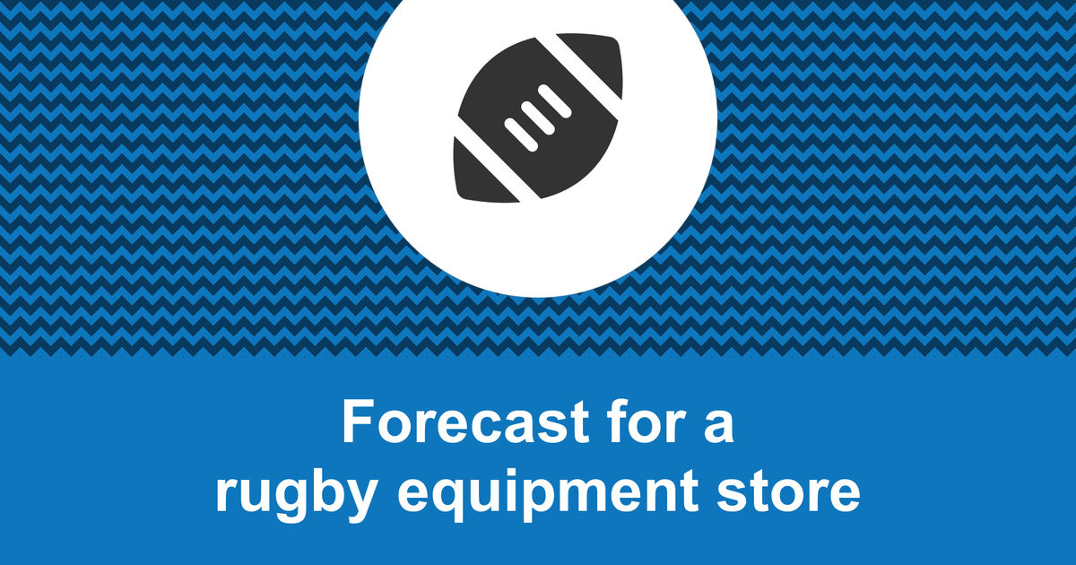 How to create a rugby equipment store financial forecast?