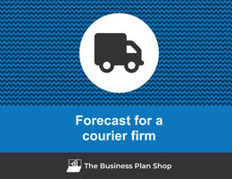 Financial forecast for a courier firm