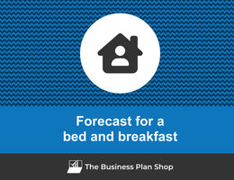 Financial forecast for a bed and breakfast