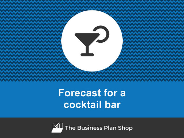 cocktail bar financial forecast