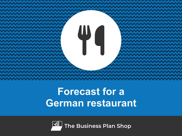 German restaurant financial forecast