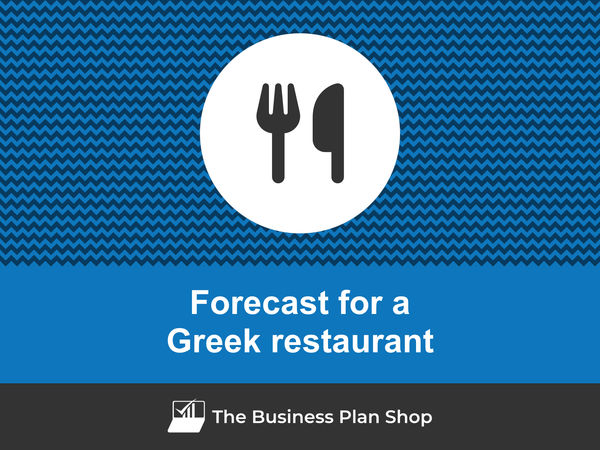 Greek restaurant financial forecast