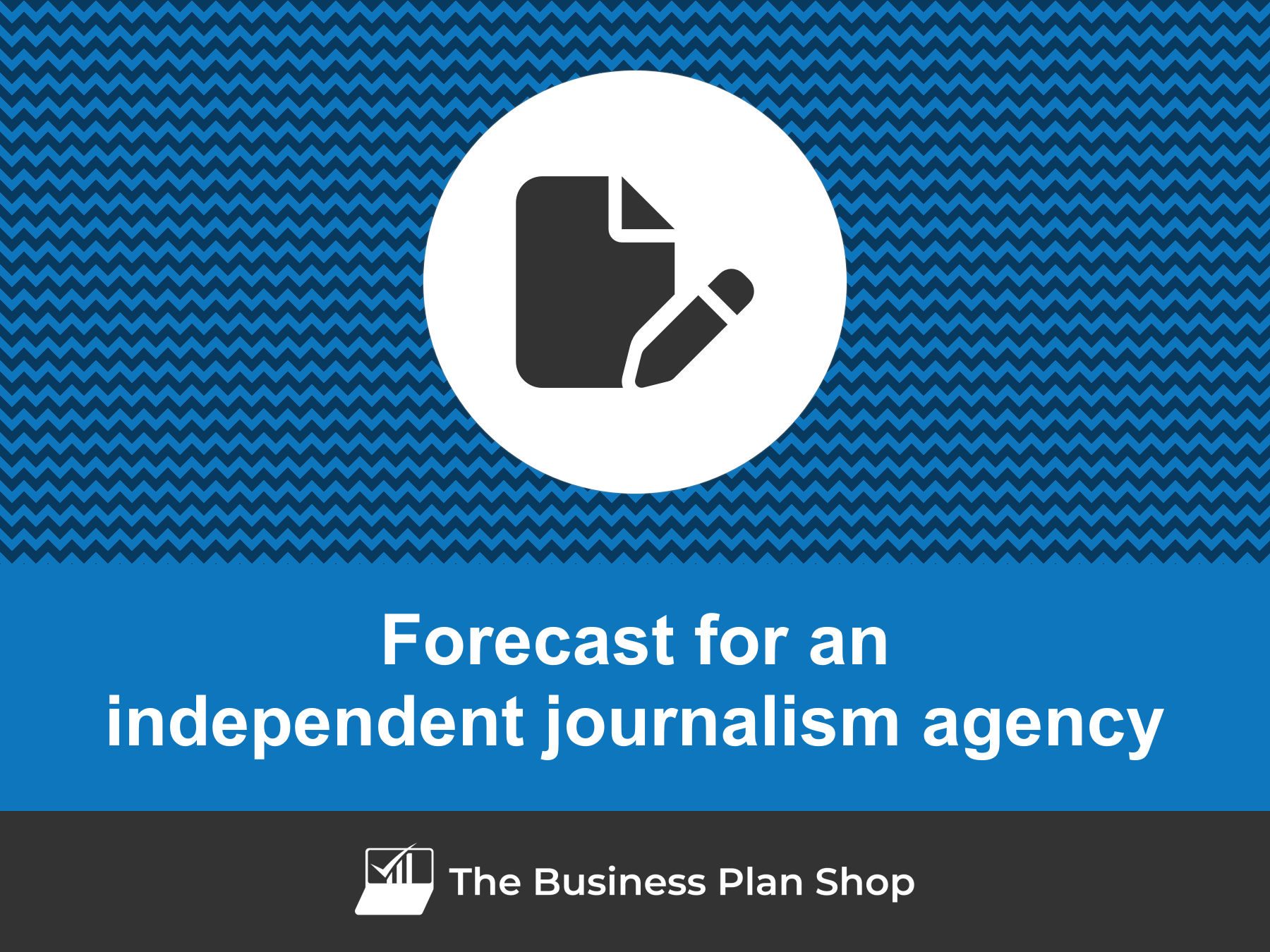 How to create an independent journalism agency financial forecast?
