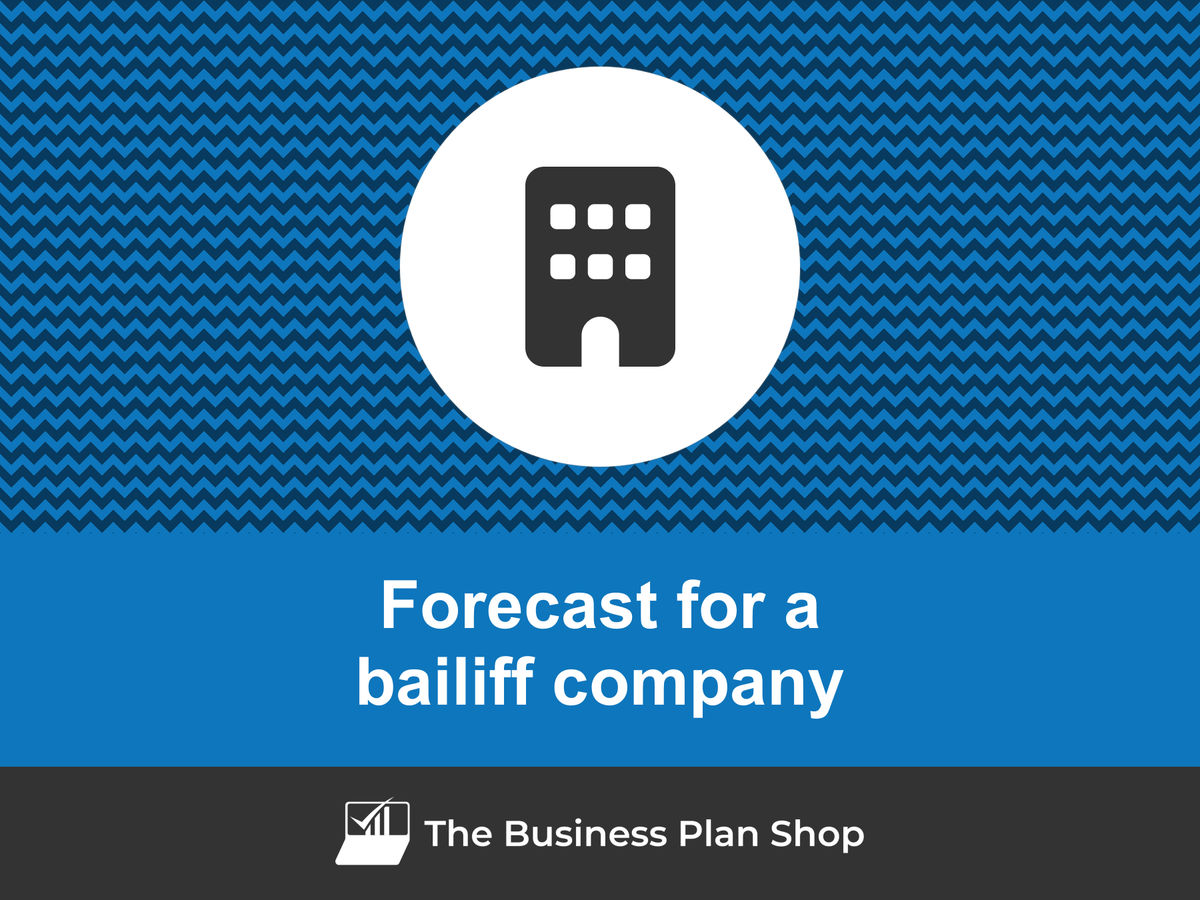 How to create a bailiff company financial forecast?