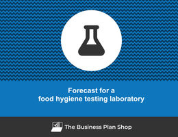 Financial forecast for a food hygiene testing laboratory