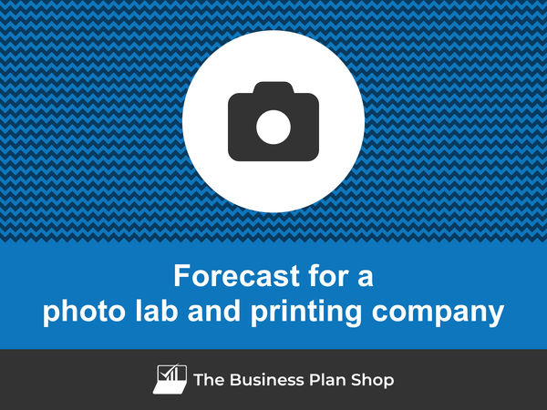 photo lab and printing company financial forecast